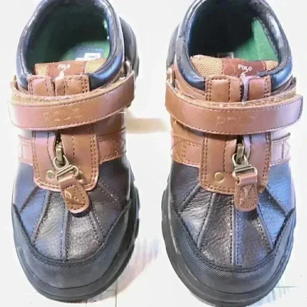 Polo by Ralph Lauren Boy's size 1 Leather upper Ralph Lauren Oxfordable III boot